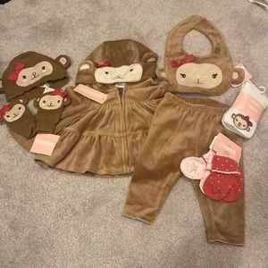 Mischievous Monkey Gymboree 2010 8 piece lot 0 3 6 12 18 24 months ALL NEW!!